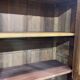 Bibliothèque Restauration en noyer XIXème