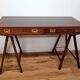 Bureau style marin en bois d'acajou