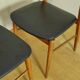 4 scandinavian chairs of the 1960