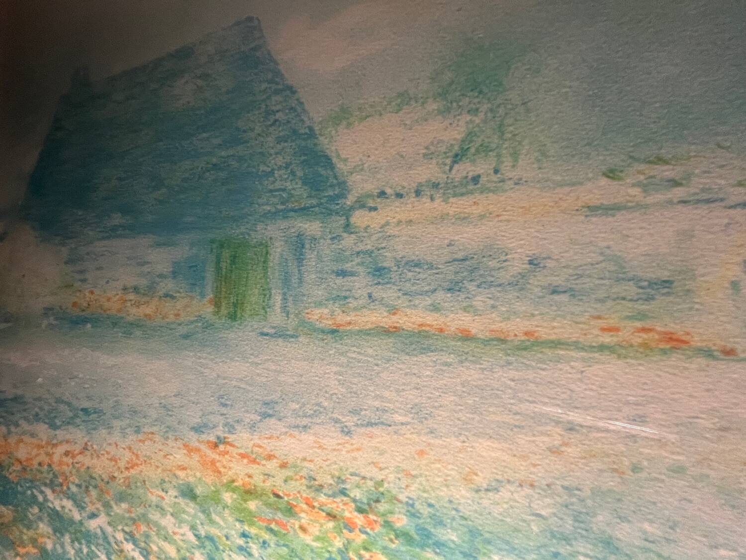 Pair of original signed lithographs – Calman SHEMI – Large Format