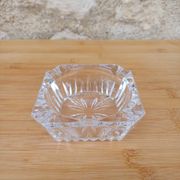 Cendrier en cristal d'Arques
