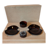 Earthenware ashtray from Salins-les-Bains