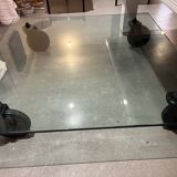 GAE AULENTI GLASS COFFEE TABLE - FONTANA ARTE
