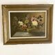 Old oil on canvas Bouquet, still life Tosello J. 19th