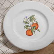 Set of 5 flat plates "Orchard"
