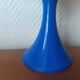 Space age blue and opaline lamp 1970