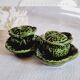 Salt and pepper in slurry cabbage