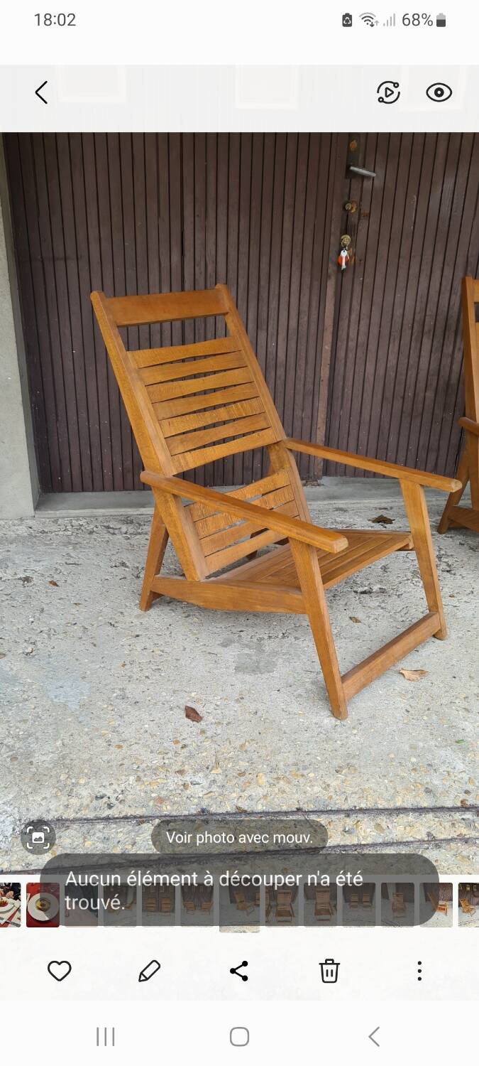 Vintage Scandinavian armchair