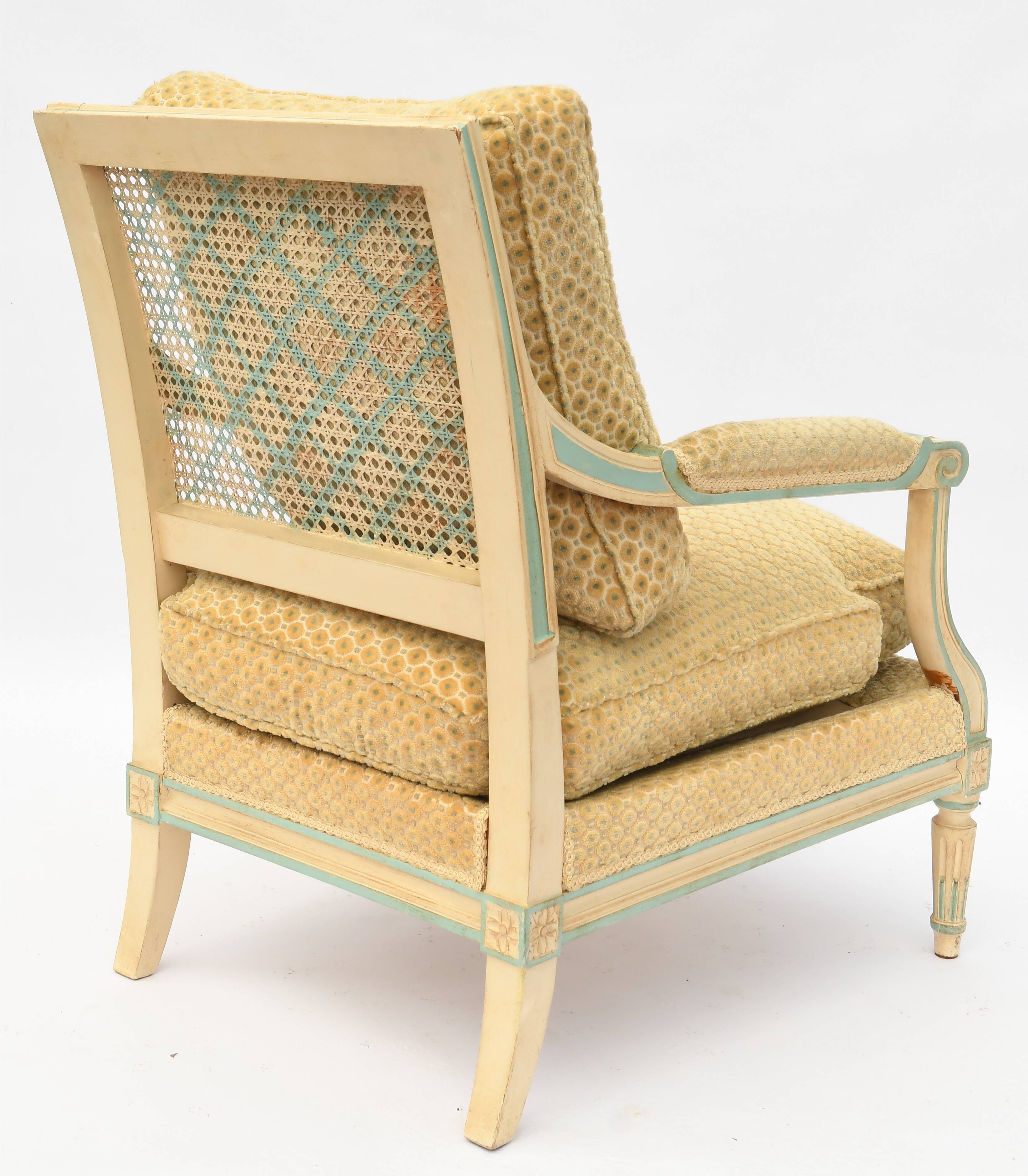 Fauteuil de style Louis XVI
