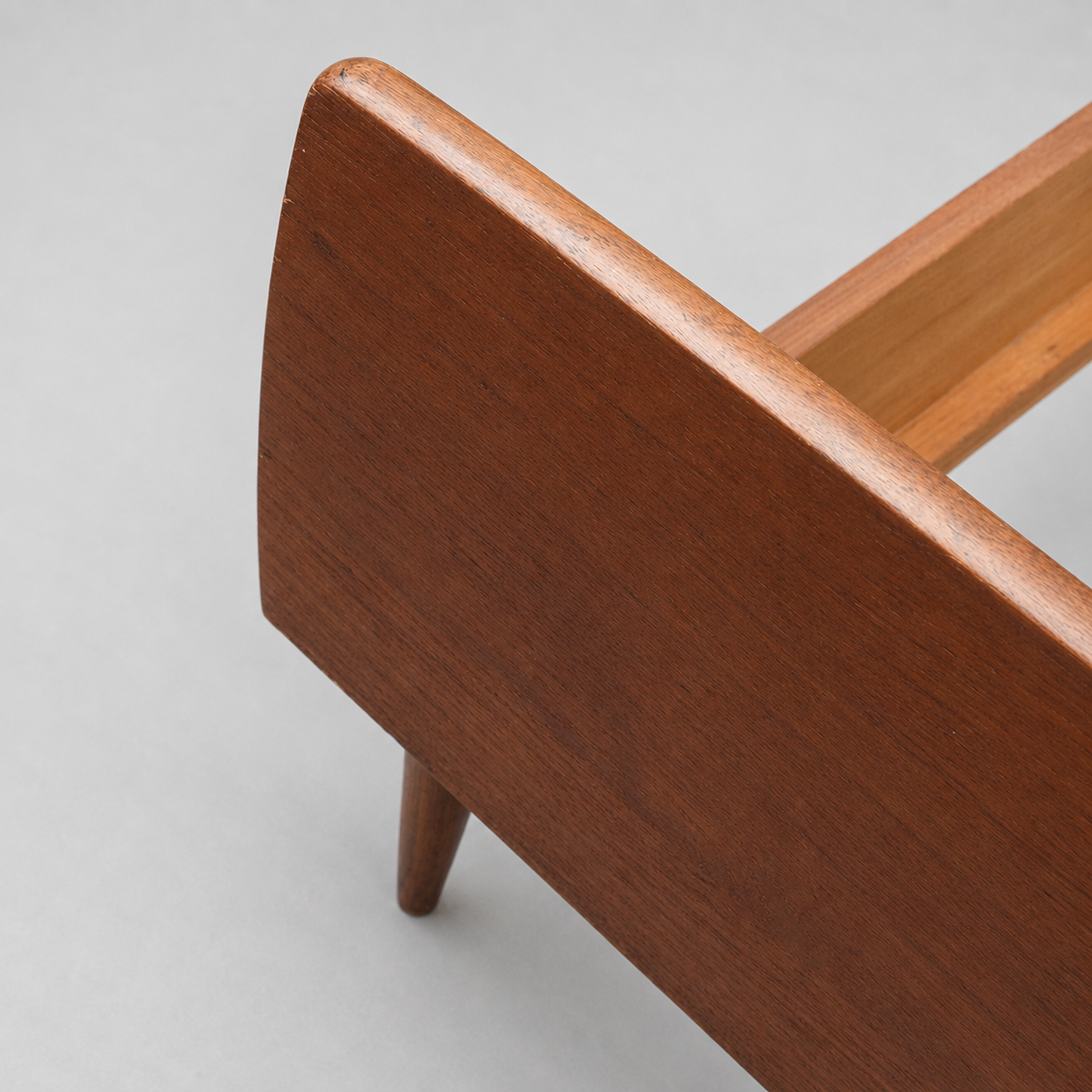 Vintage teak bed with headboard – 60s/70s