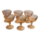6 Rosaline champagne glasses