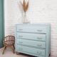 Commode vintage bleu