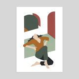 Evening Lust - art print (A4) signed ACKEOGH