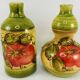 Pair of Bottles or Soliflore Vases Vallauris - Georges Chassin (GC)