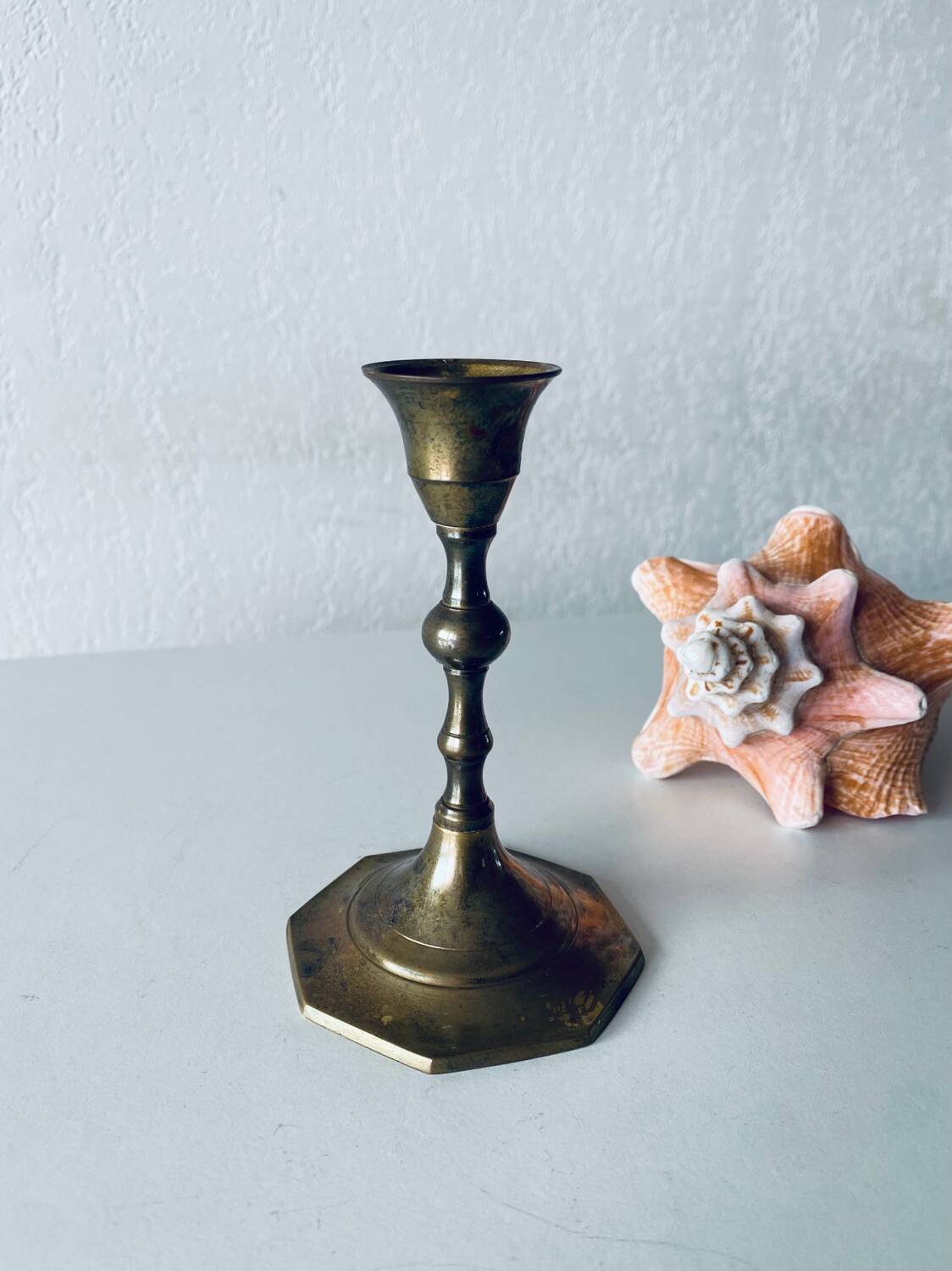 Brass candle holder