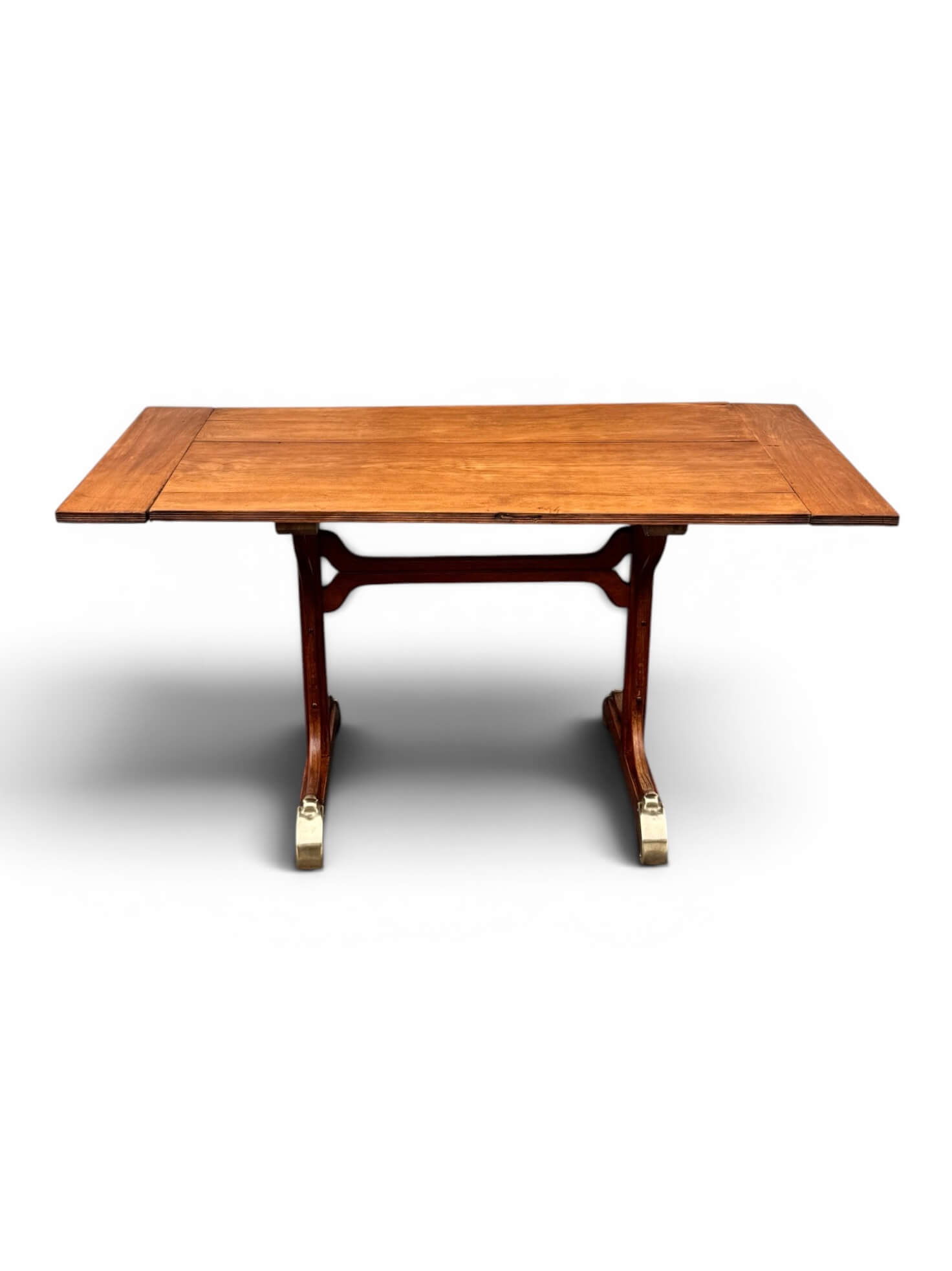 Old Thonet bistro table with drop-leaves.