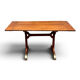 Old Thonet bistro table with drop-leaves.