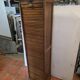 Pair of oak curtain file cabinets