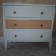 Green vintage Dresser and wood