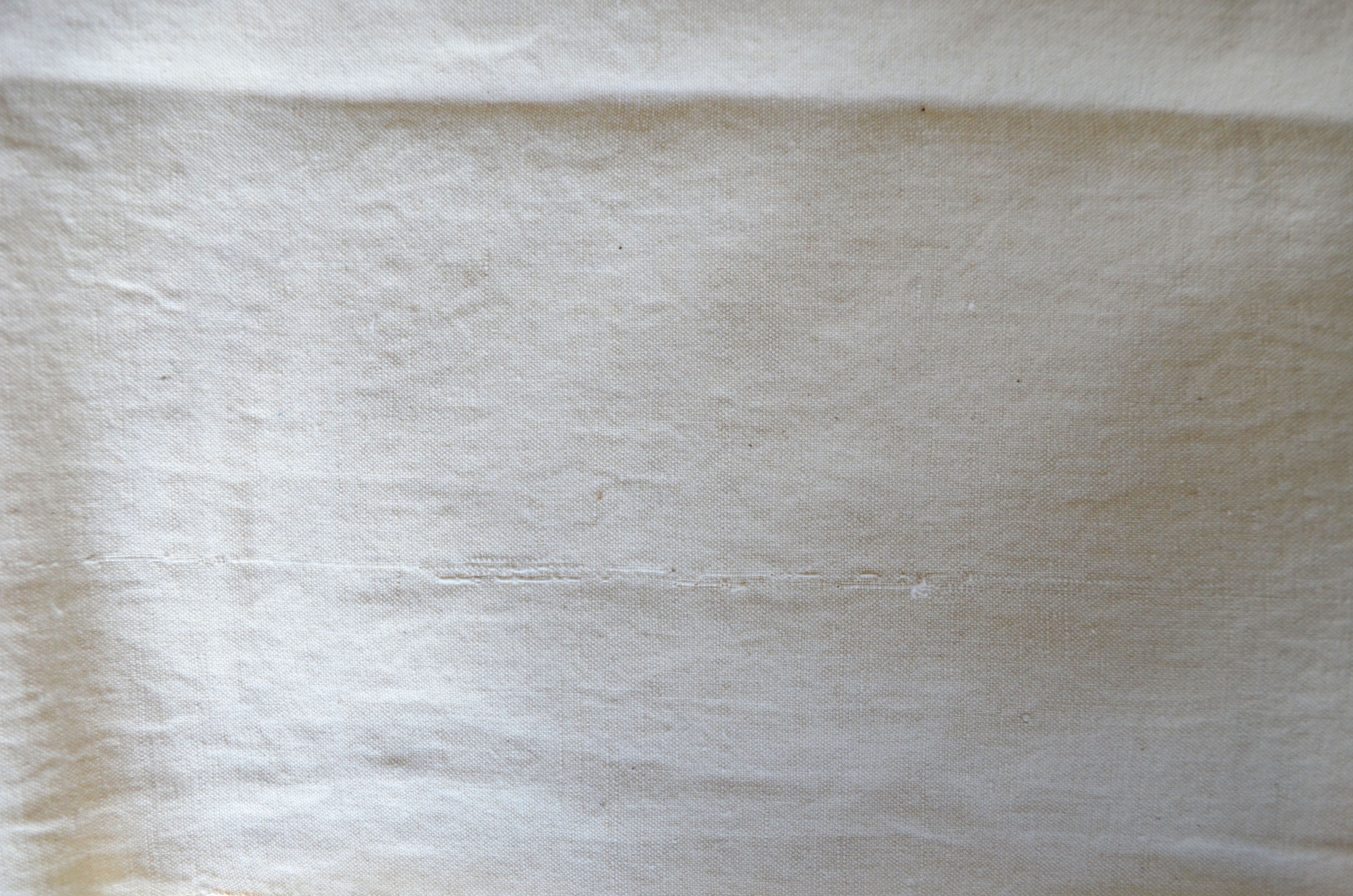 Hand-embroidered antique sheet