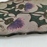 Vintage thistle pattern dish