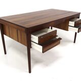 Bureau scandinave en palissandre, Averskogs Möbelfabrik, Lammhult, Suède, 1960
