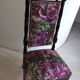 Chaise basse ancienne dite "chaise de nourrice"