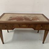 Bureau de style Directoire en acajou et placage XX siècle