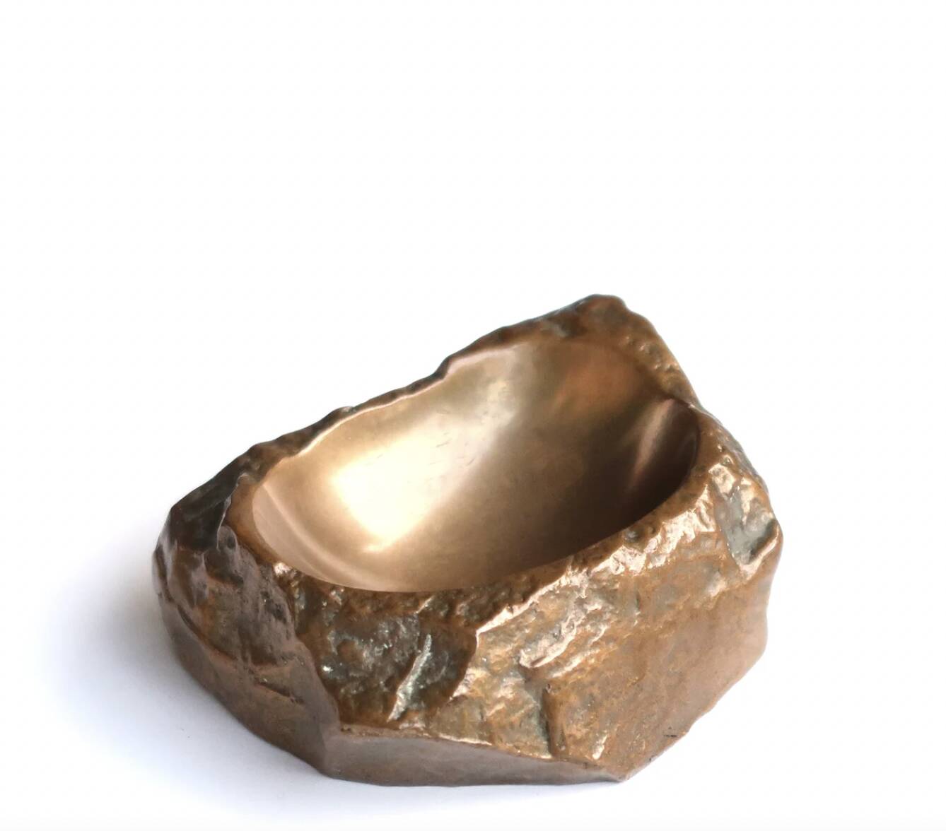 Vide poche en bronze de Monique Gerber, années 70