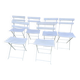 Old terrace bistro chairs