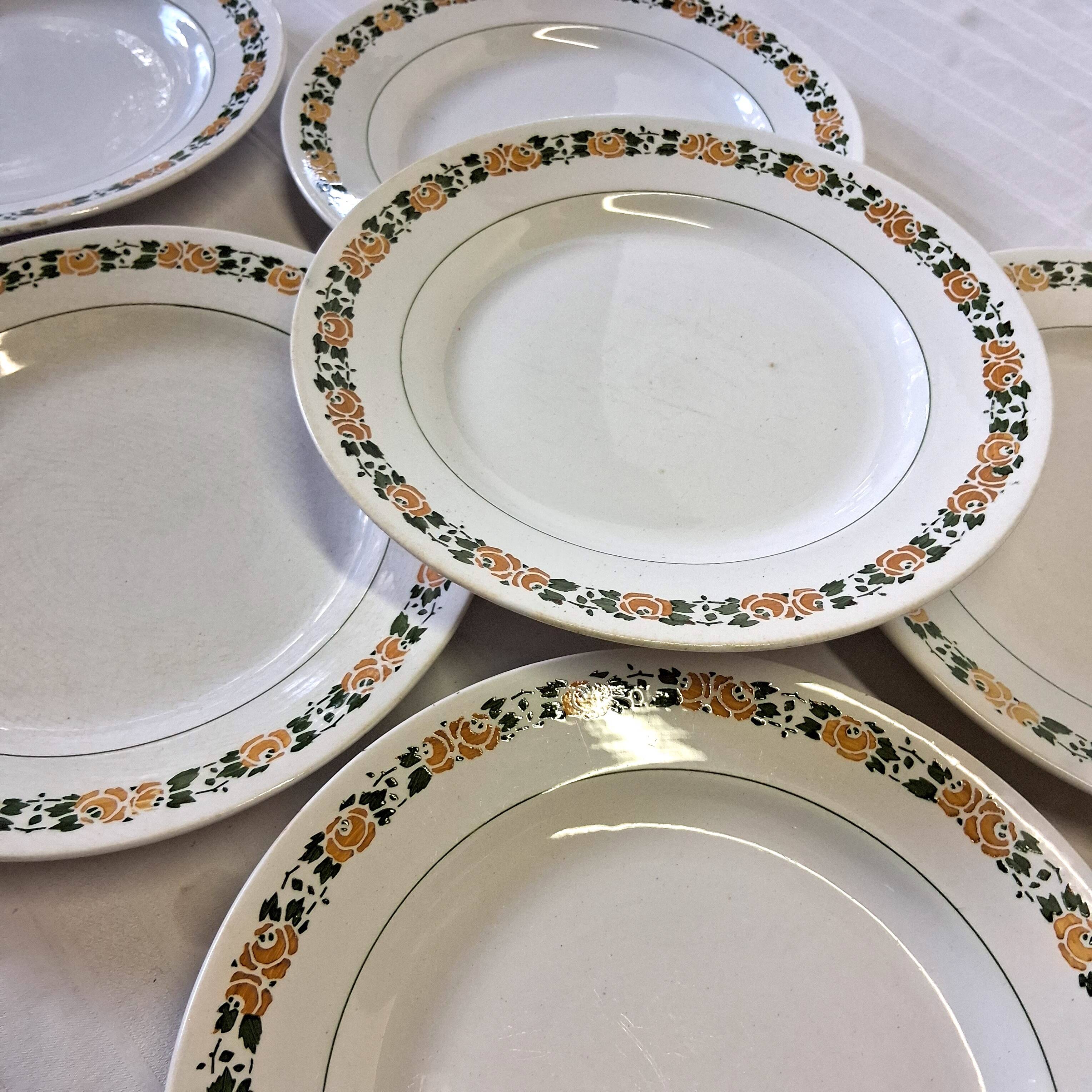 6 Villeroy & Boch dinner plates in good condition