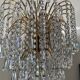 70s crystal tassel cascade chandelier