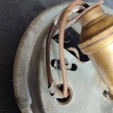 Small wall lamp/old ceiling lamp in opaline