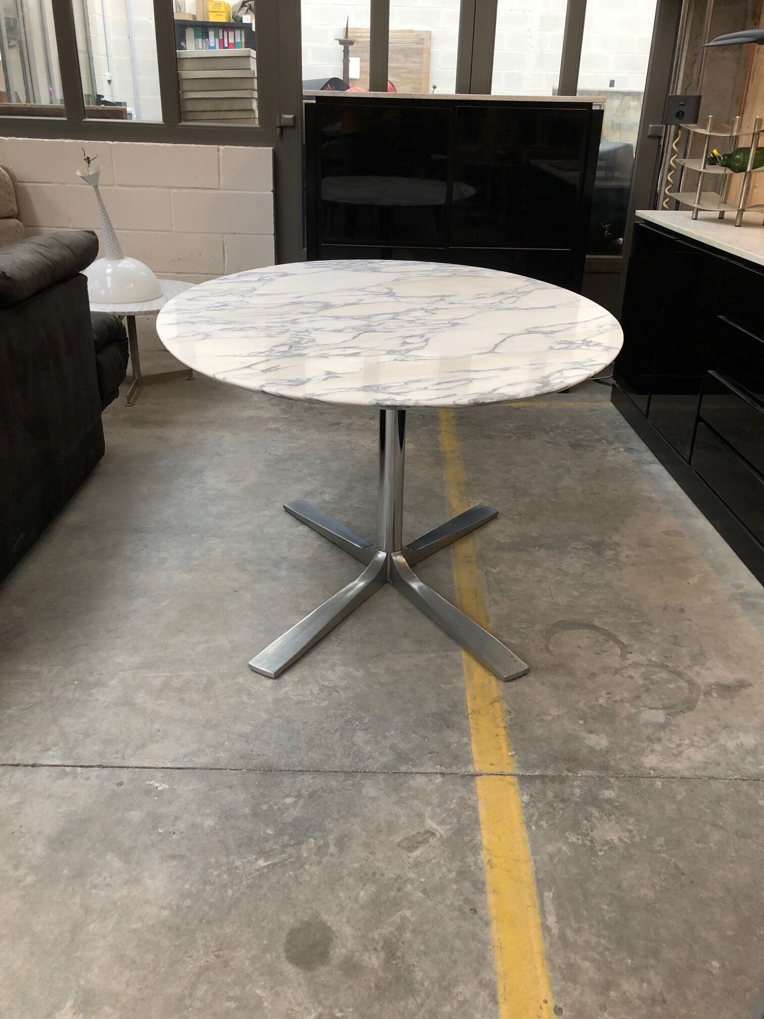 Table en marbre années 60