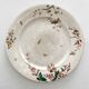Round polychrome ironstone platter "Nella" by Jules Vieillard, Bordeaux