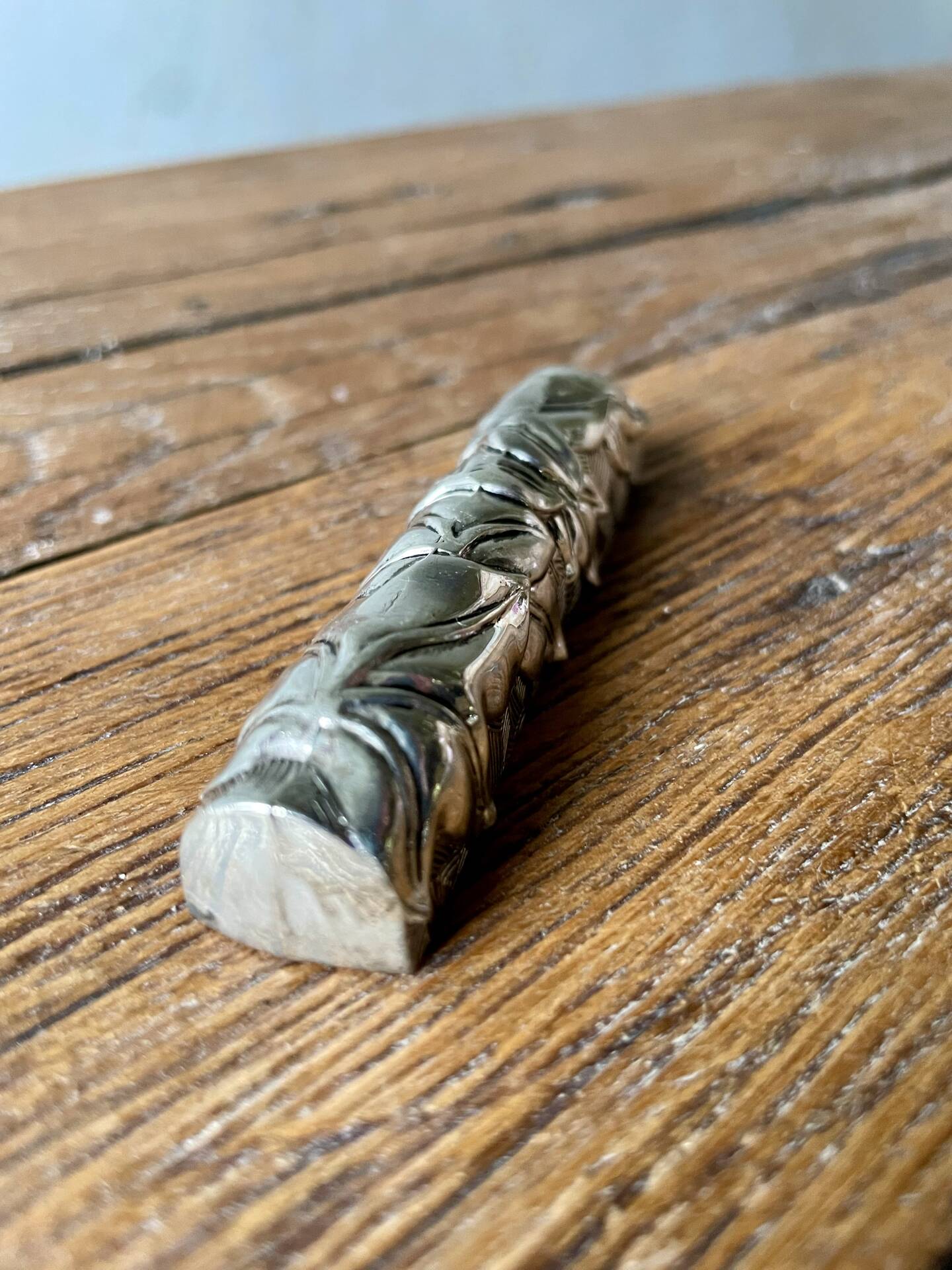6 silver metal knife rests SILEA vintage