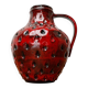 Strawberry pottery vase by Fratelli Fanciullacci for Bitossi, 1960s.