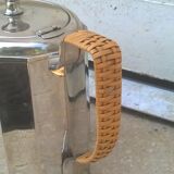 Silver metal teapot WMF year 1960