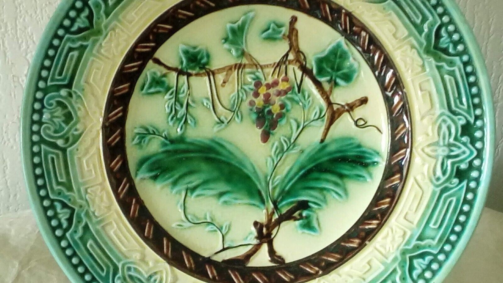 Late 19th century slip plate