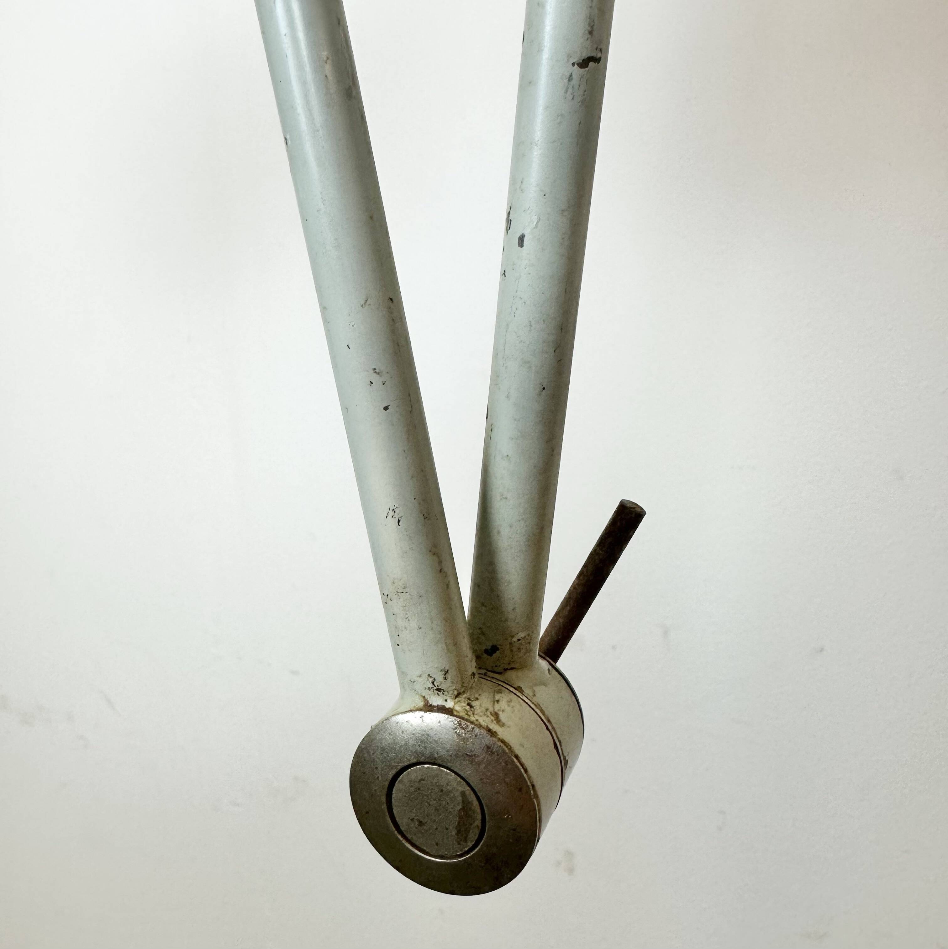 Grey Industrial Wall Lamp from Elektrosvit, 1970s