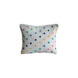 Berber cushion with bright patterns