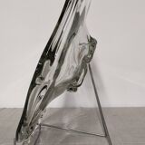 XL Murano glass fruit bowl or empty pocket, 60s-70s