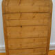Late 19th century Napoleon III wood and stucco fireplace mirror 87x117cm