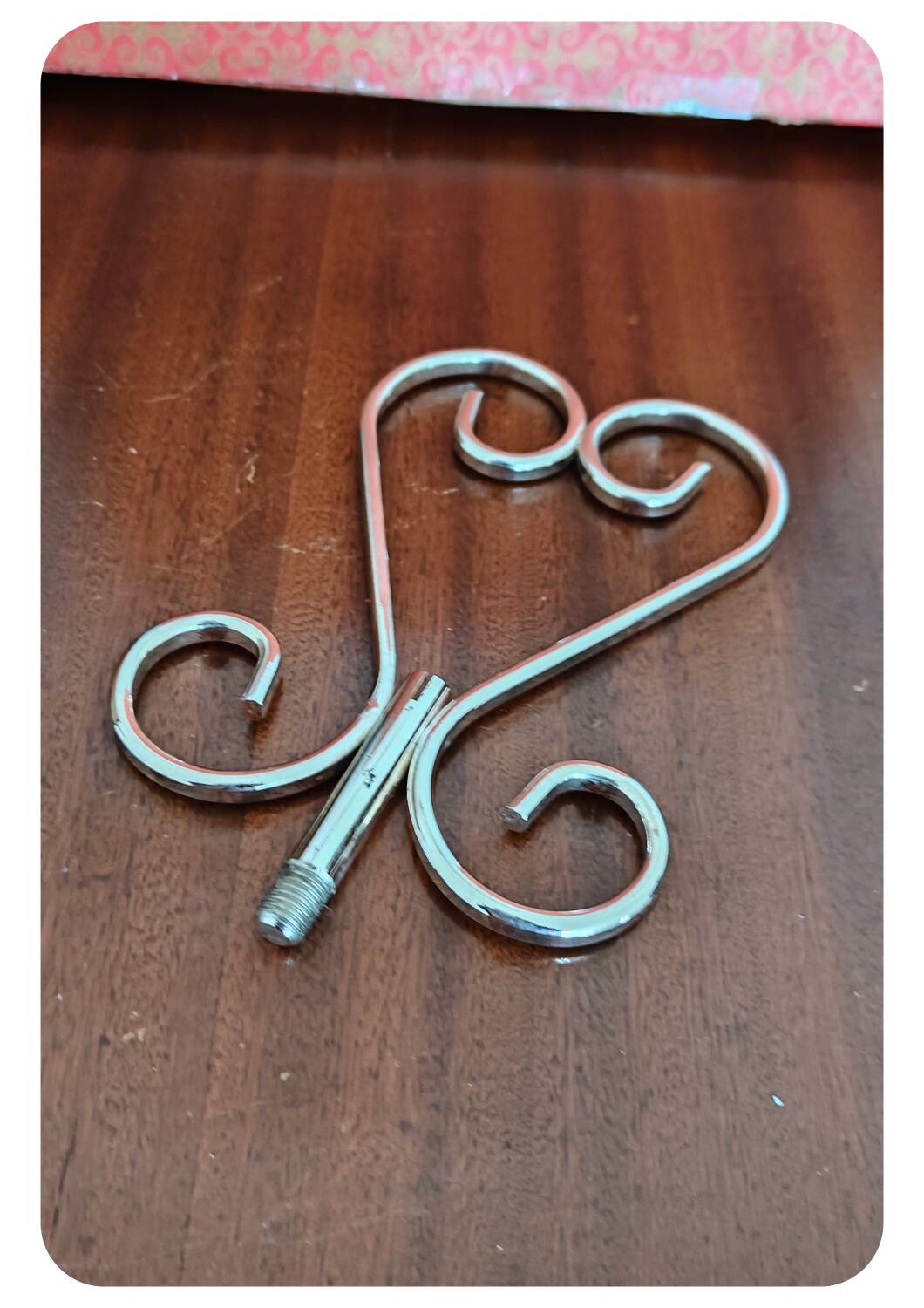 Orfèvrerie De Chambly France vintage Smoke Glass Inox Cheese Platter