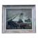 Oil on panel by Robert Leparmentier - The port of Paimpol in the fog