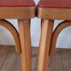 Pair of Baumann bistro chairs N°12 50s
