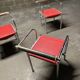 4 post-modern armchairs 1980