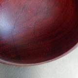 Set of 8 cups in exotic wood