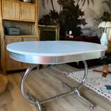 Formica table and chrome