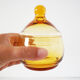 Empoli orange blown glass candy